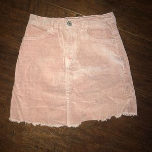 Pink corduroy Brandy Melville Shorts Slightly Used